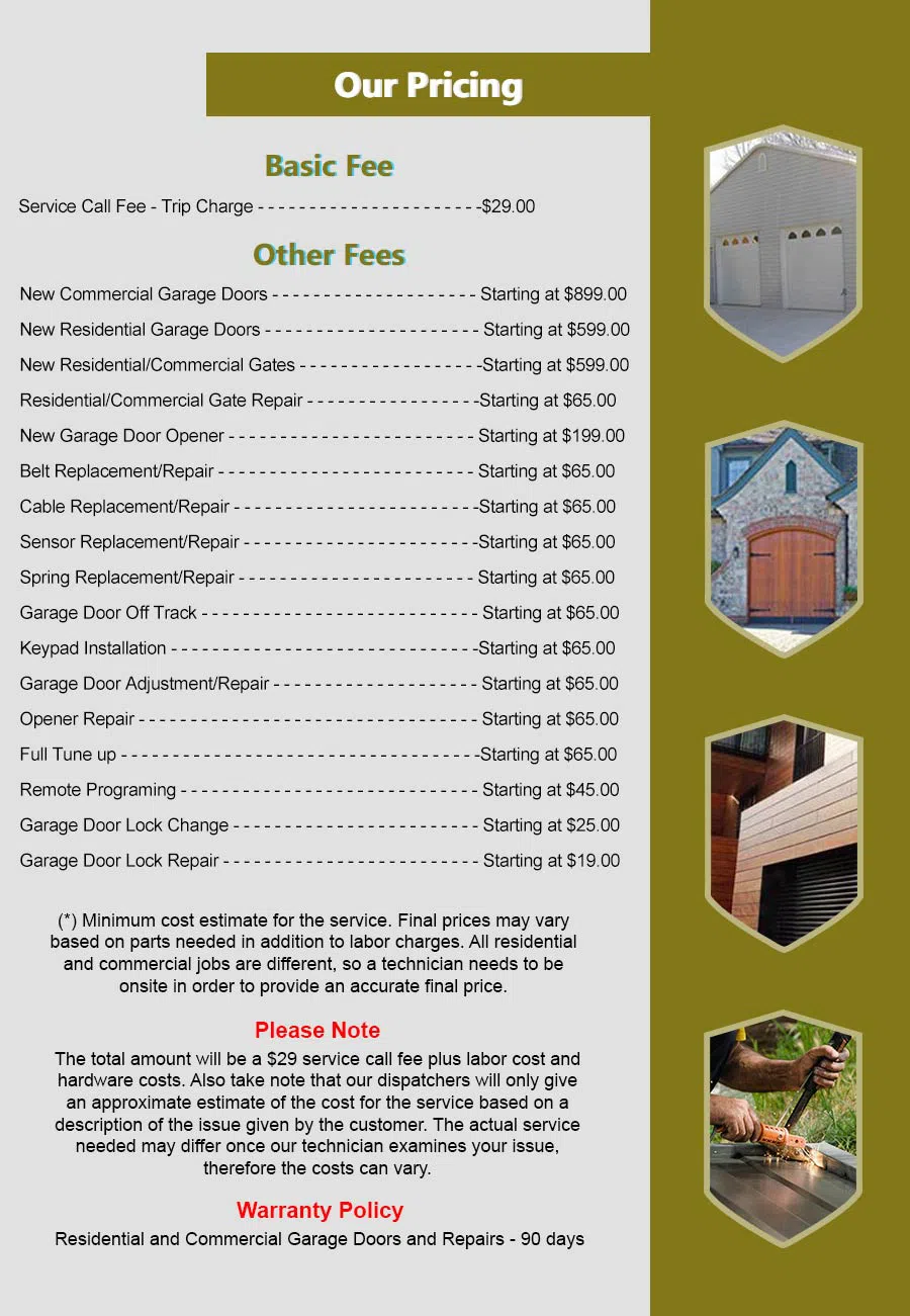 HighTech Garage Doors Austin, TX 512-572-0004